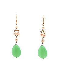 Orecchini Cianfrone Gioielli Donna in Oro Perla 121000098092 - 121000098092